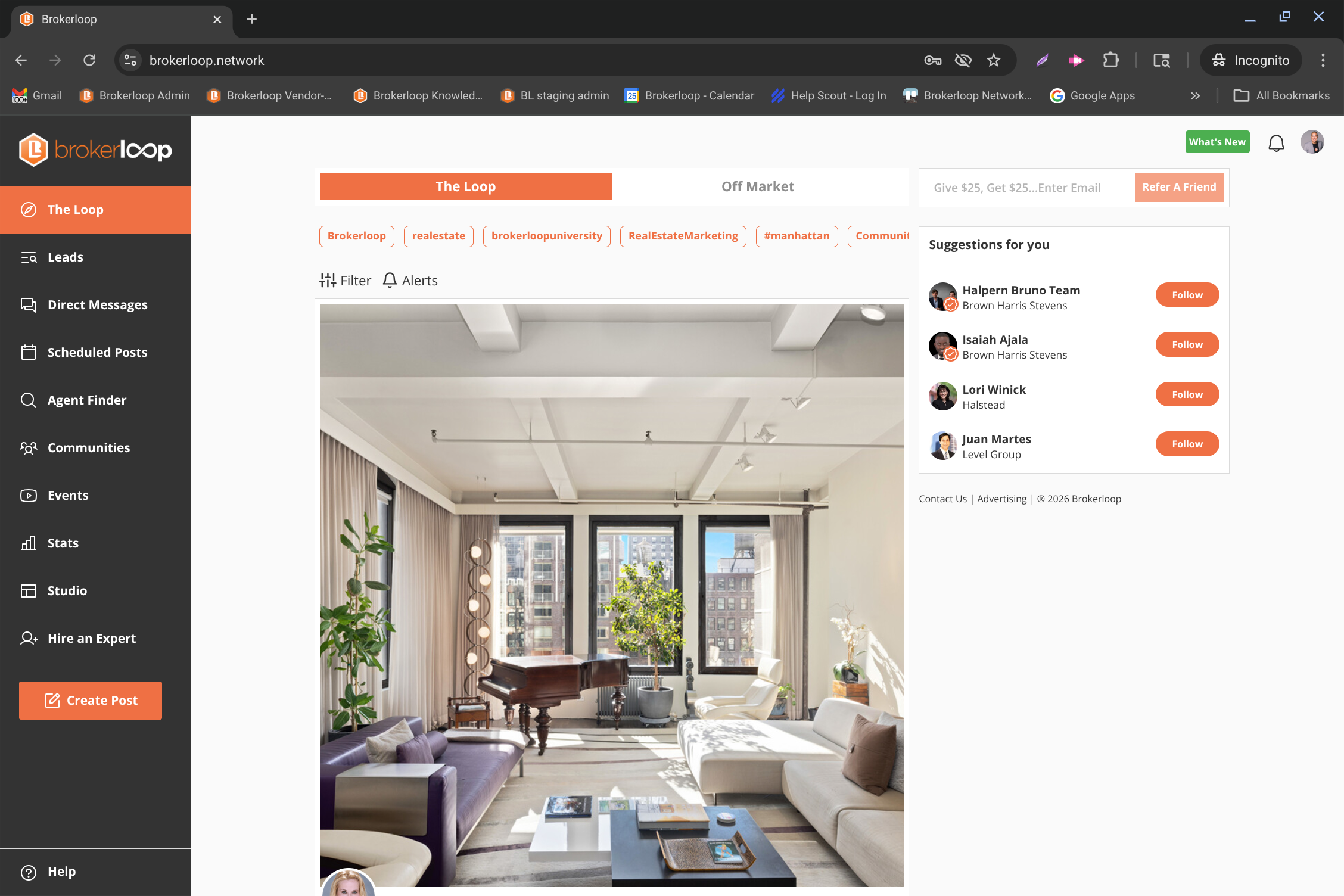 Browse. Let's do a deal. Collaborate in real time. Browse The Loop and stay connected.