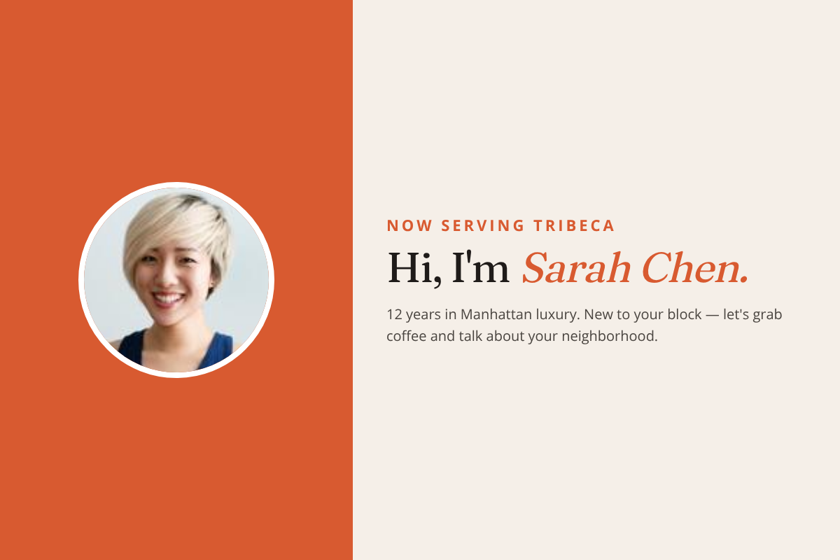 New Agent postcard template